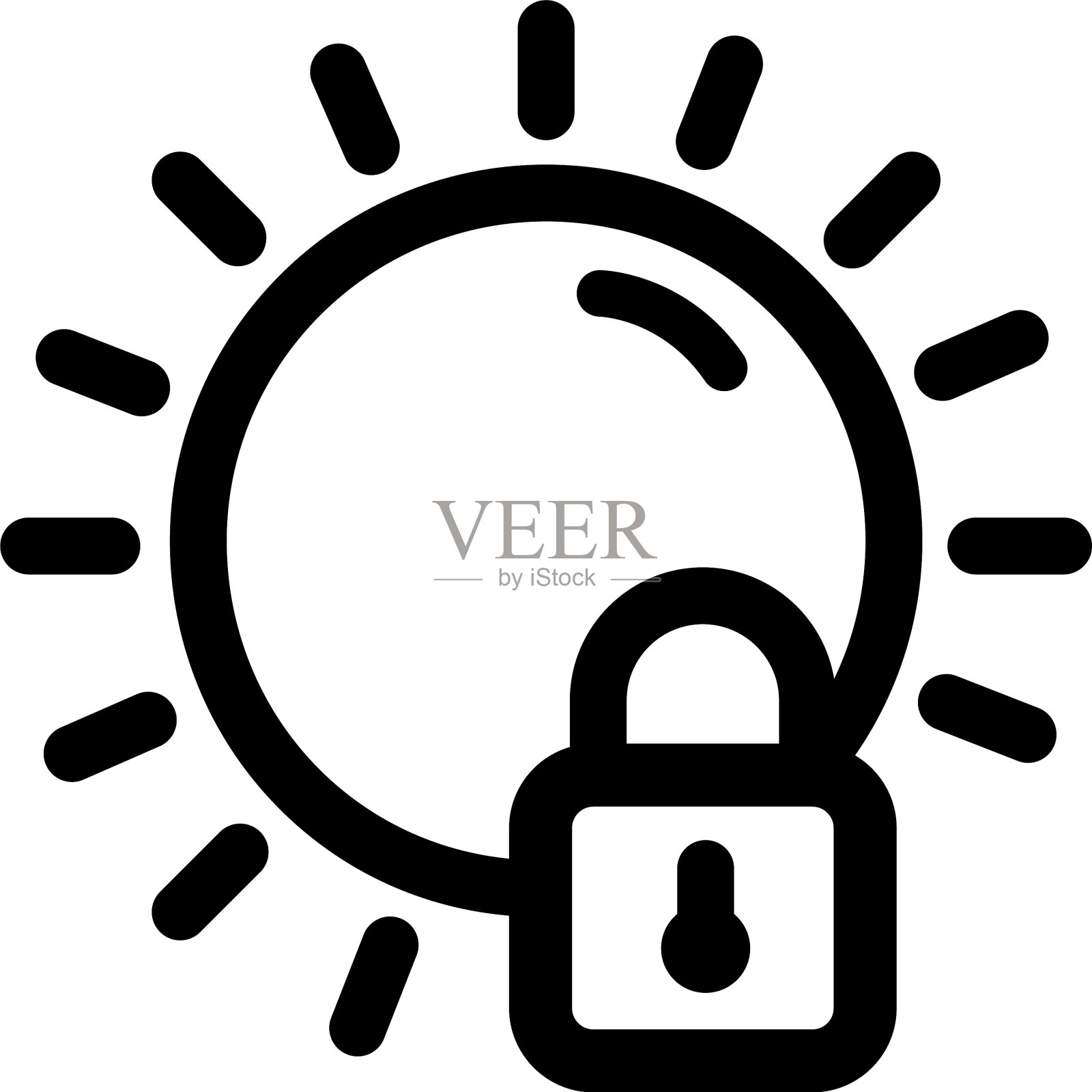 化妆品太阳图标图标素材