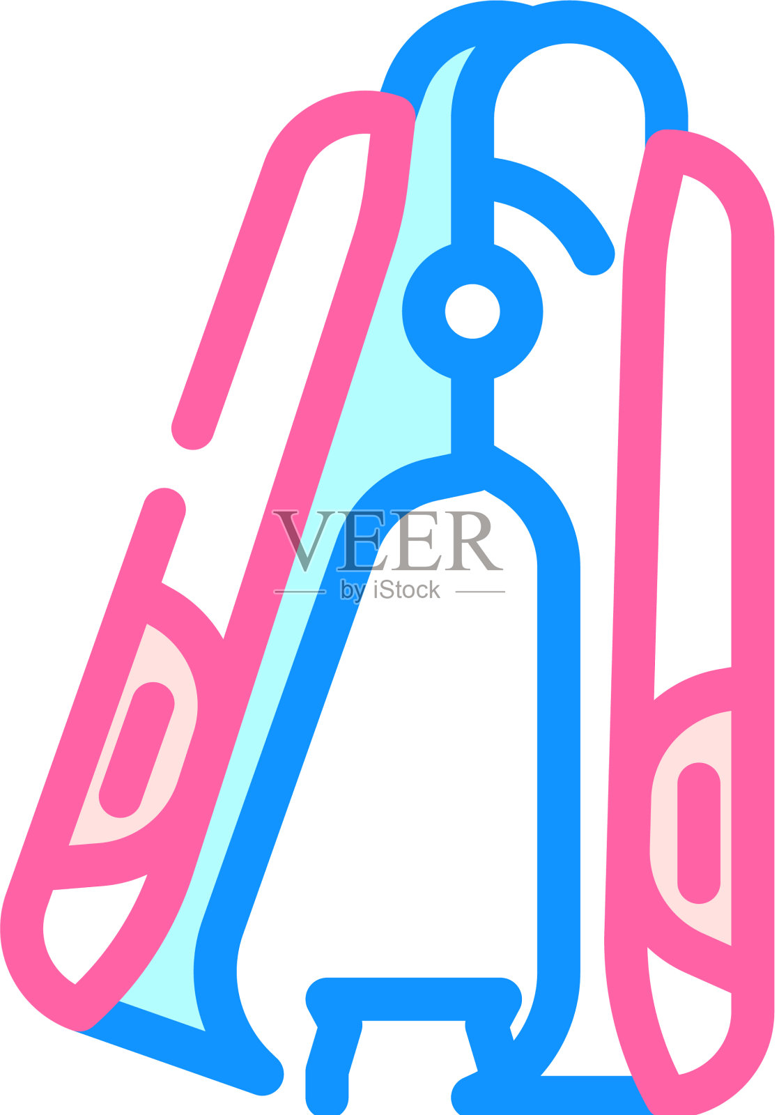 反订书机文具工具颜色图标设计元素图片