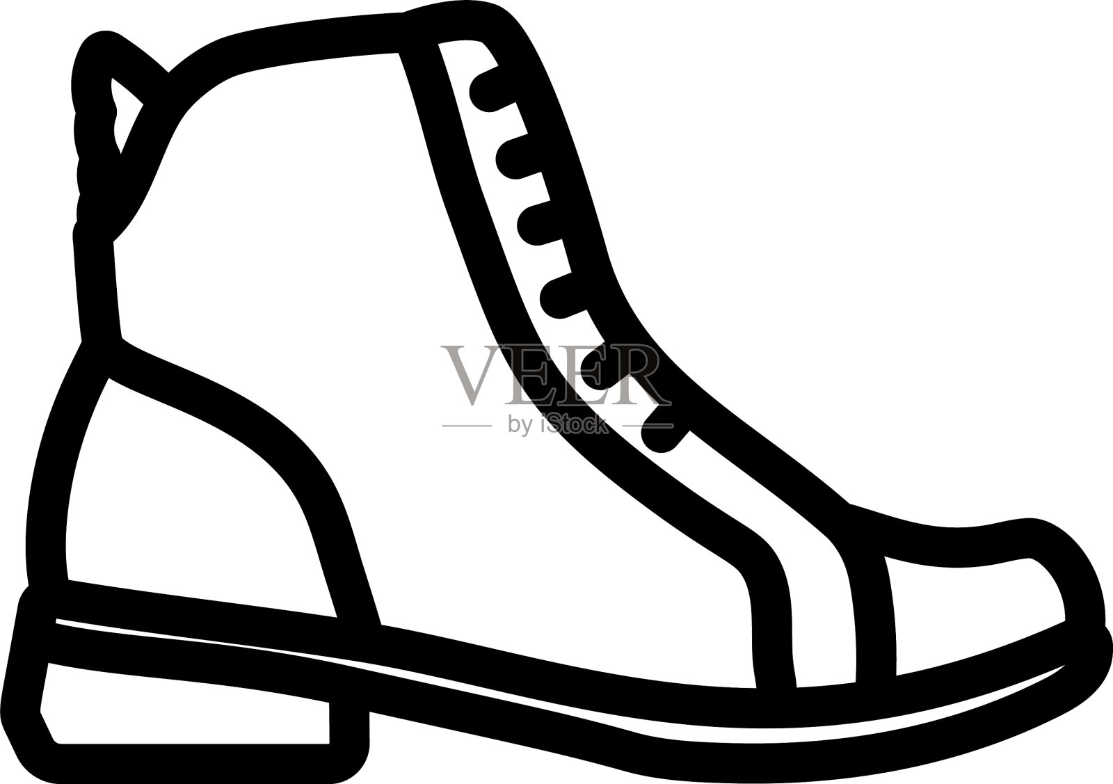 女人启动图标设计元素图片