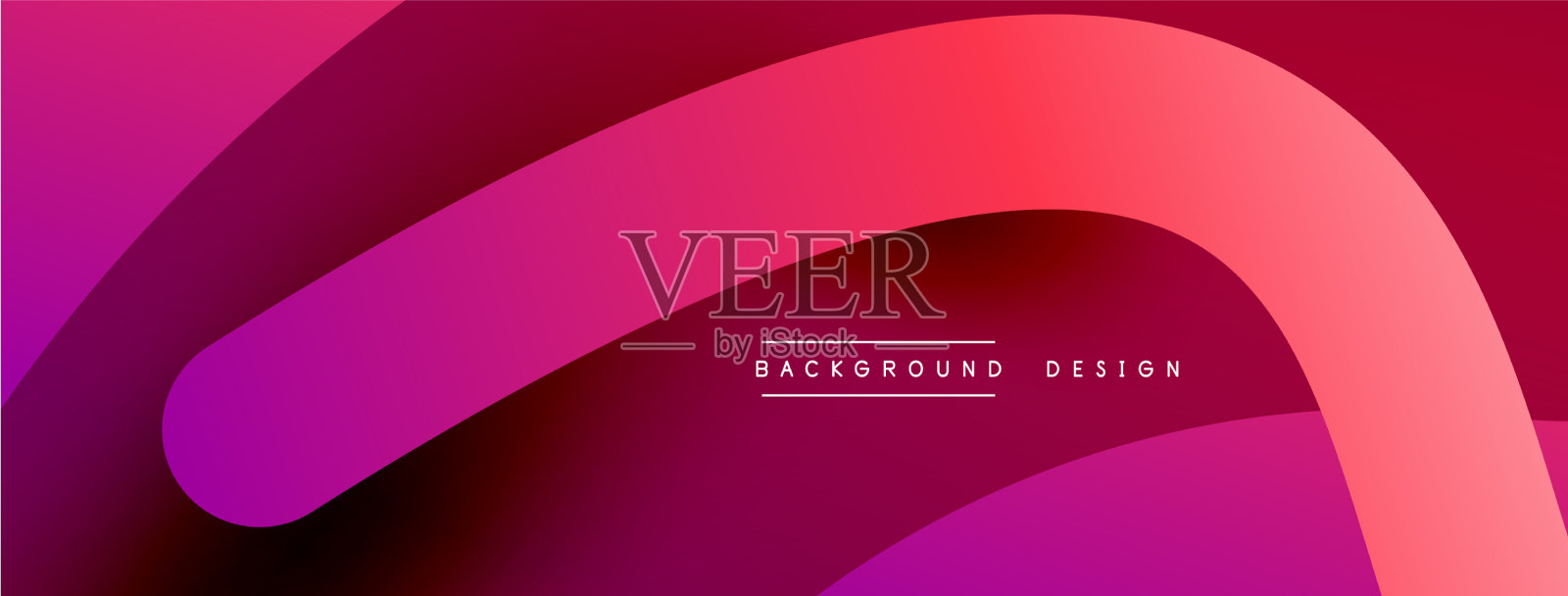 抽象交叠线和圆几何插画图片素材