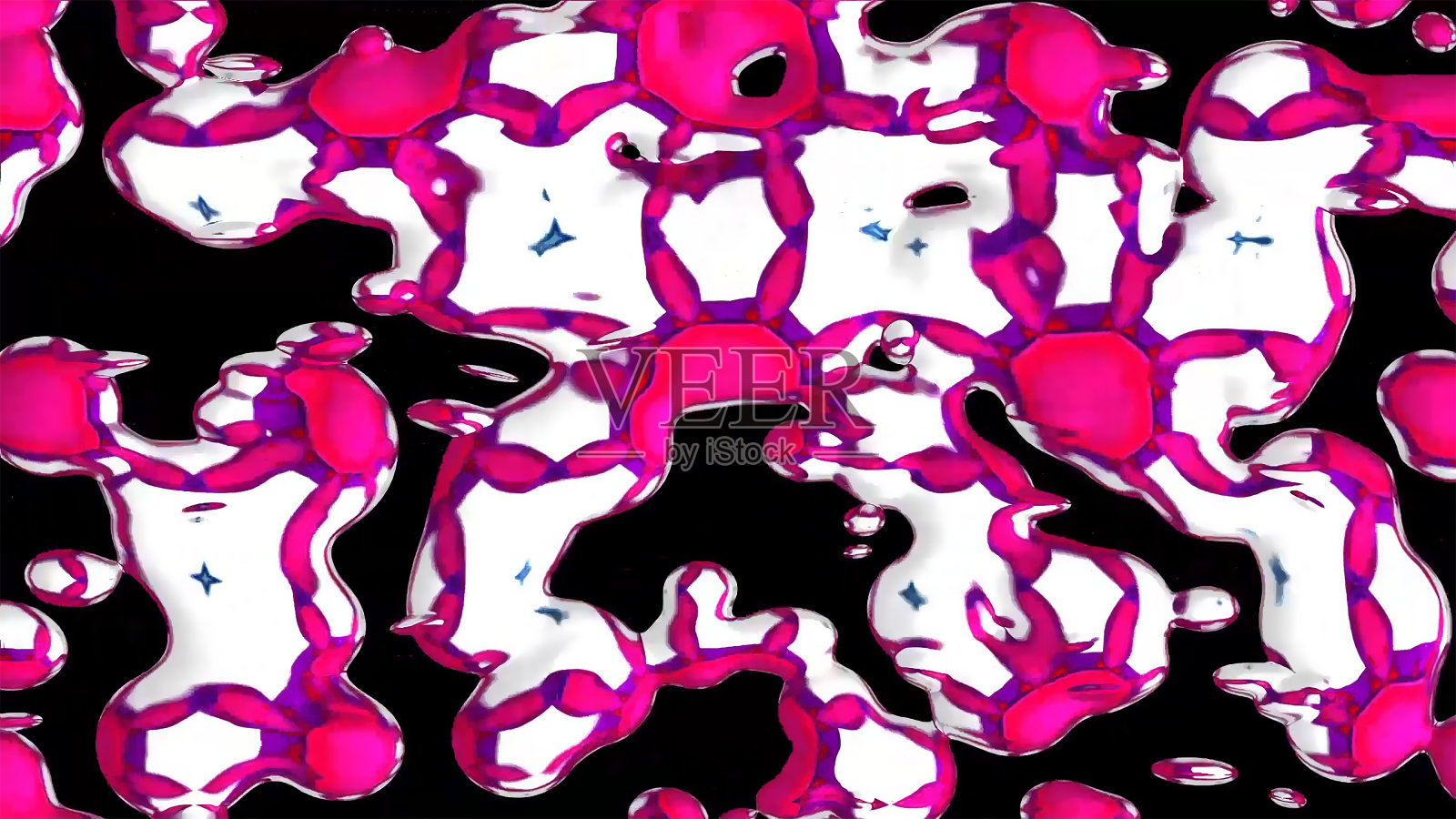 抽象创意背景数字渲染插画图片素材