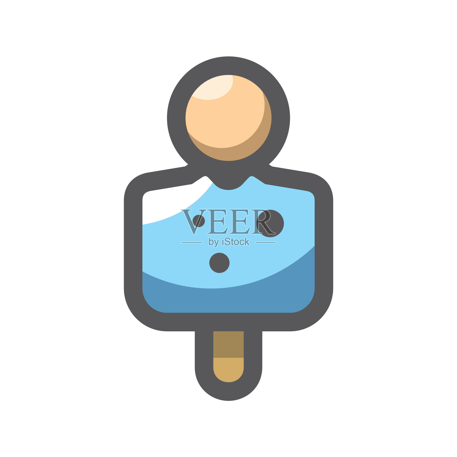 人类目标瞄准图标卡通图标素材