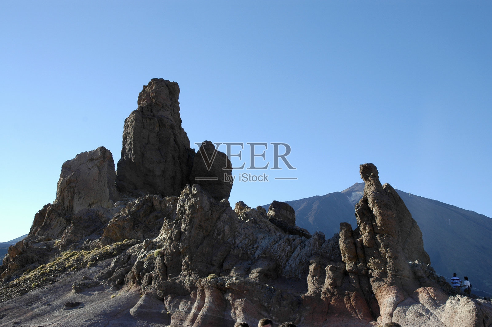 在泰德火山上升过程中发现的火山景观照片摄影图片