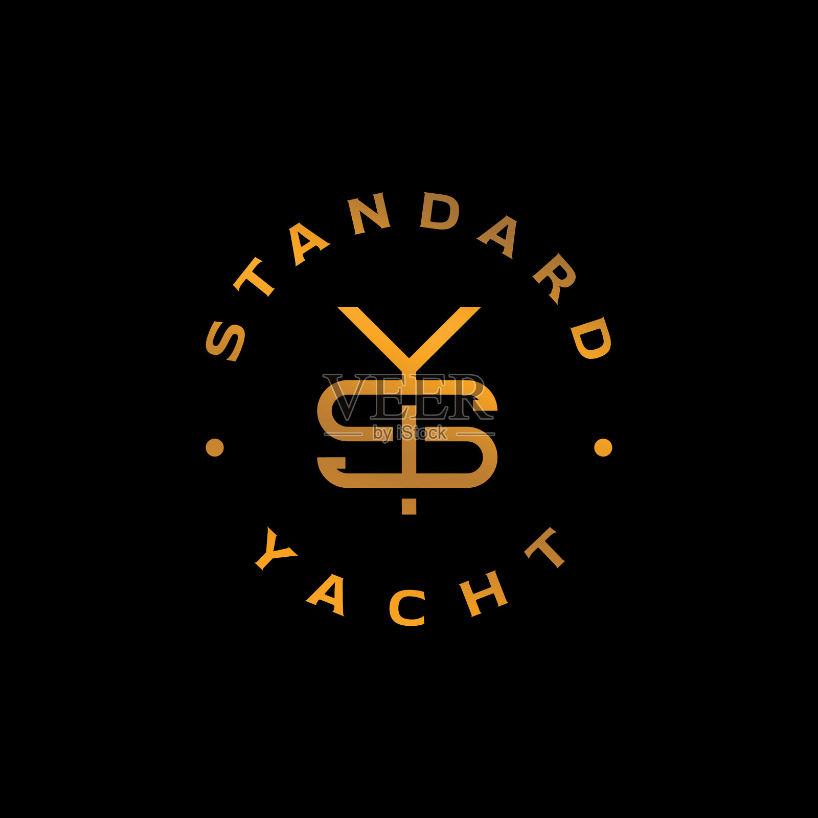 现代和复杂的首字母的标志设计插画图片素材