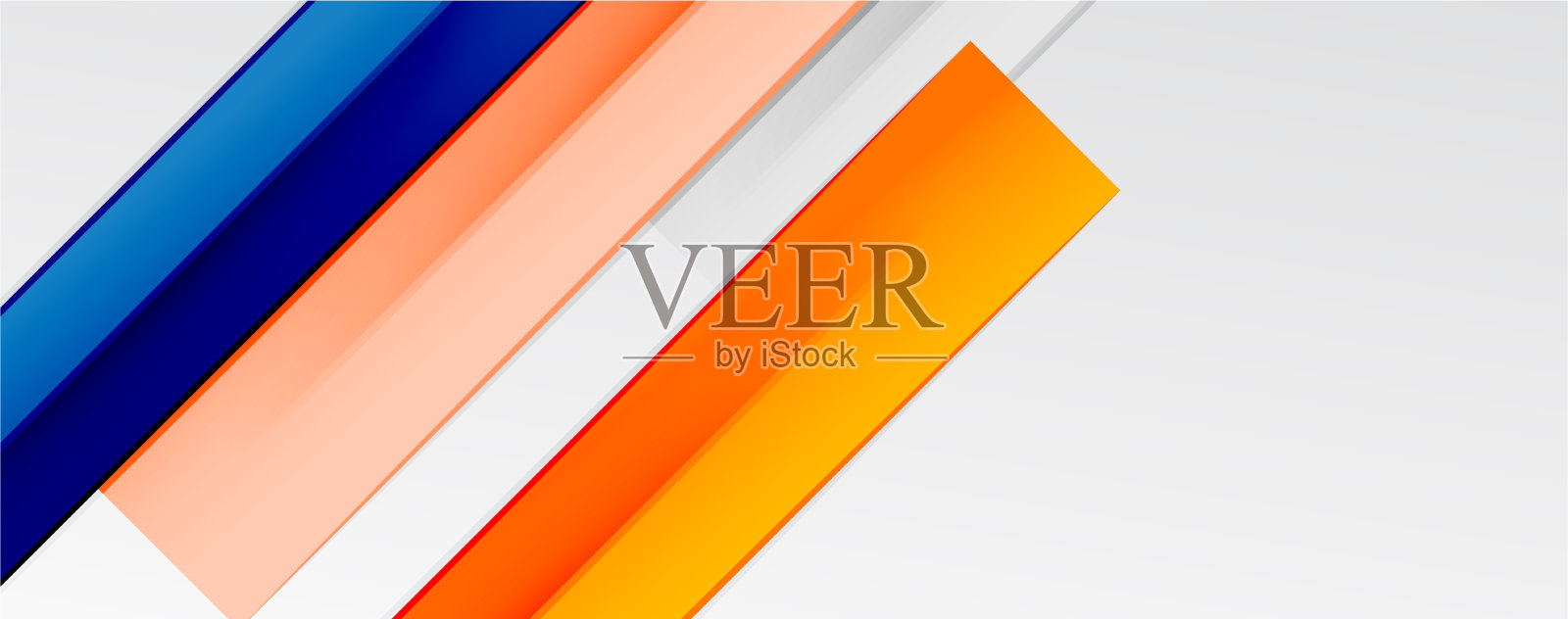 多色线条背景设计模板插画图片素材