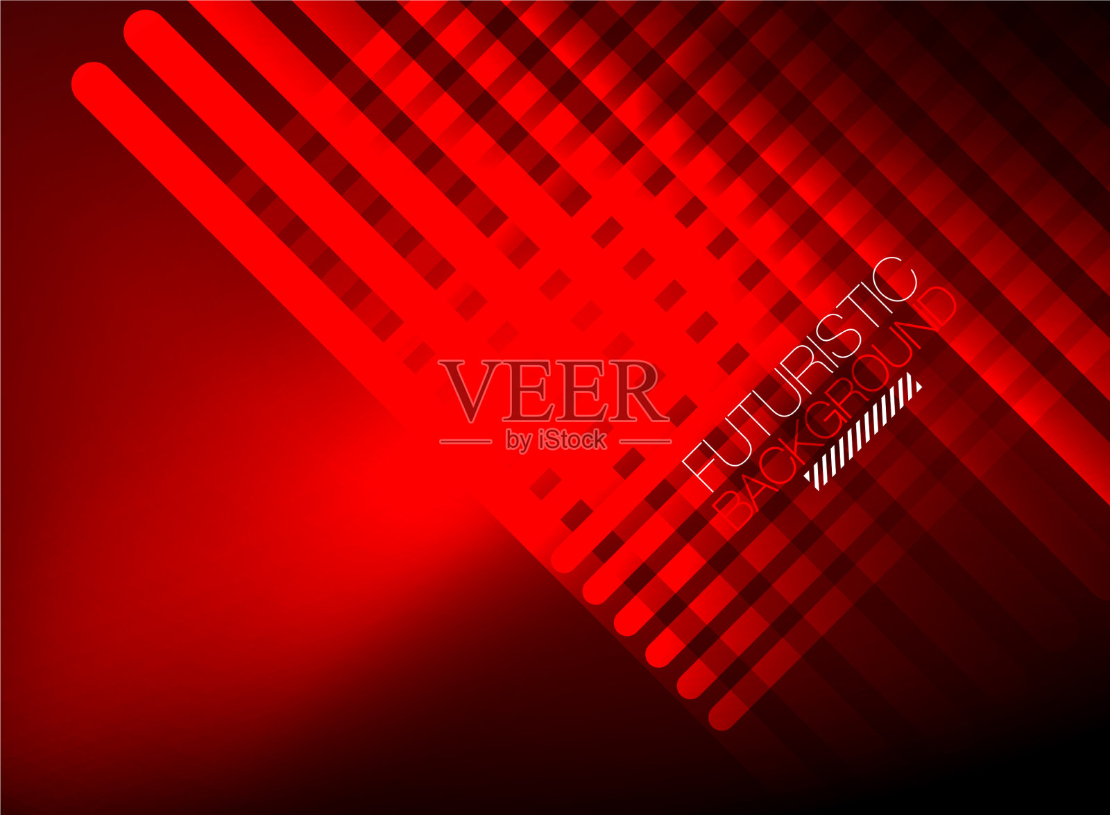 明亮的霓虹灯色彩技术抽象背景插画图片素材