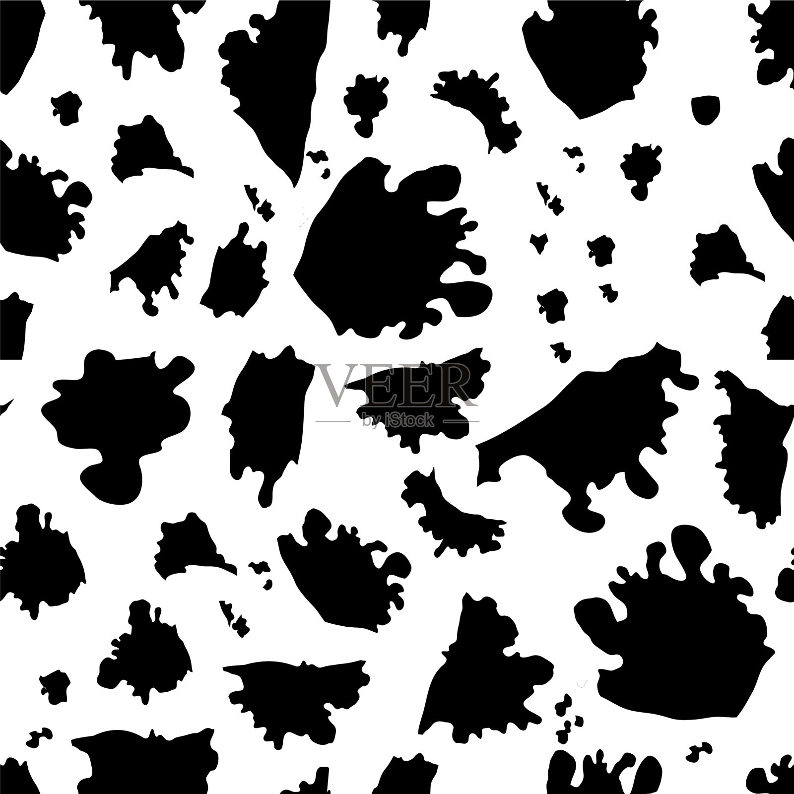 点状无缝花纹插画图片素材