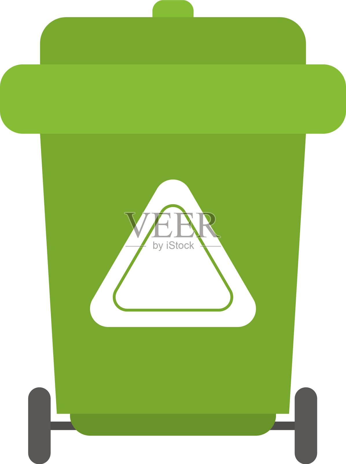 环保垃圾桶设计元素图片