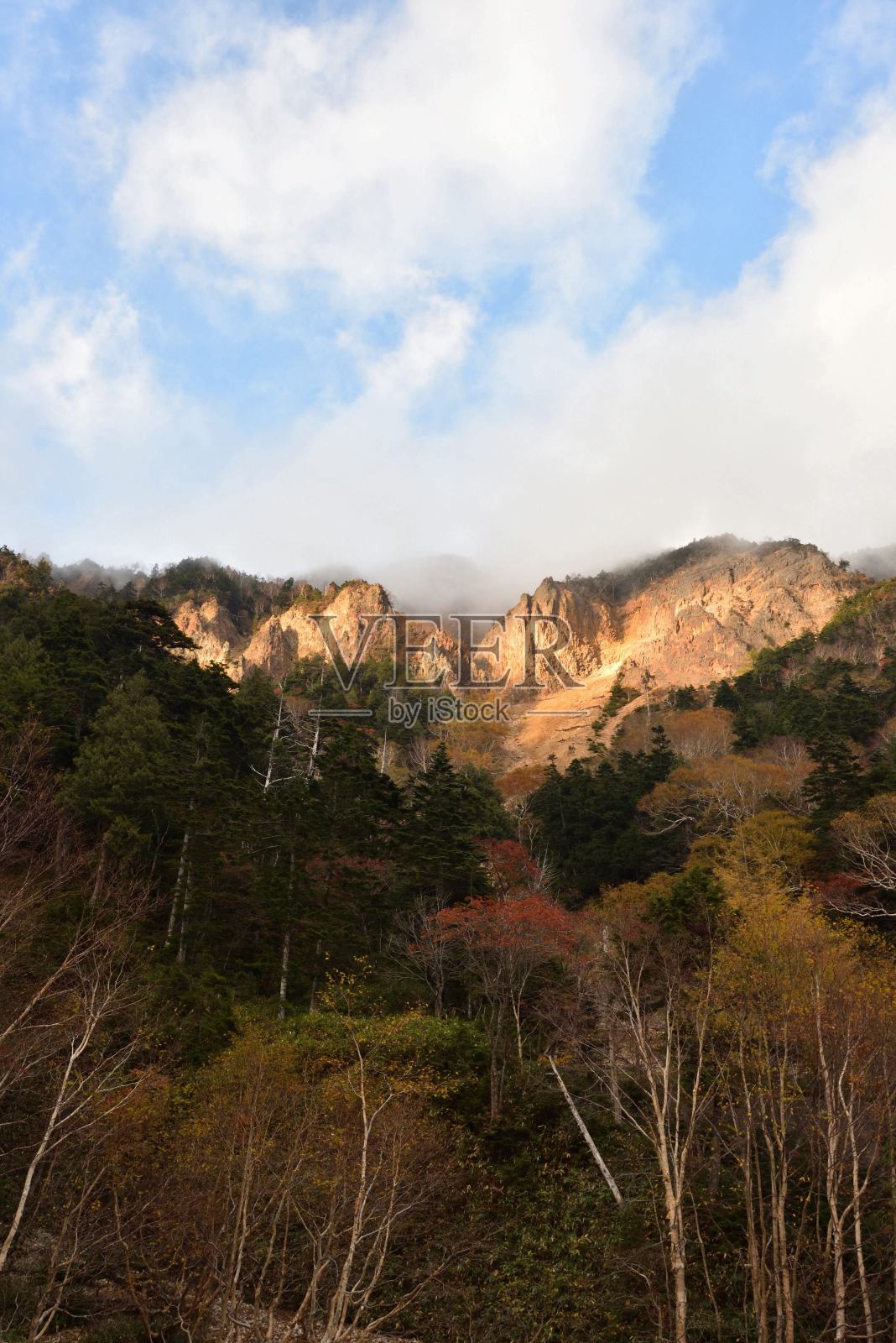 日本枥木，从日光山本攀登到白根山照片摄影图片
