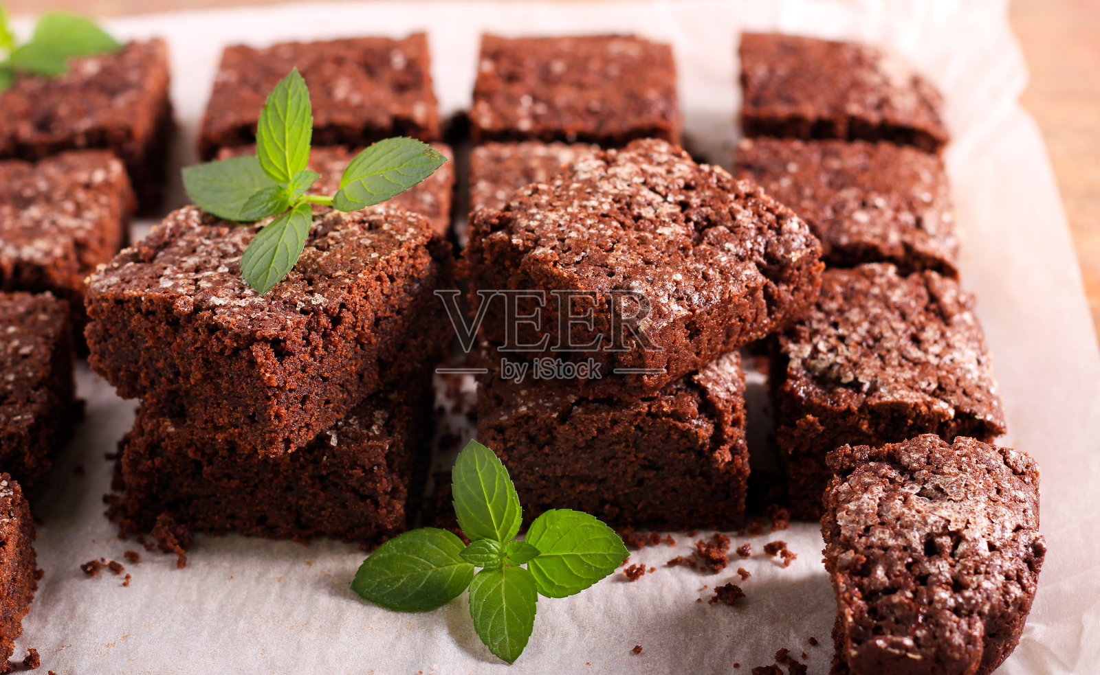 巧克力蛋糕，布朗尼照片摄影图片