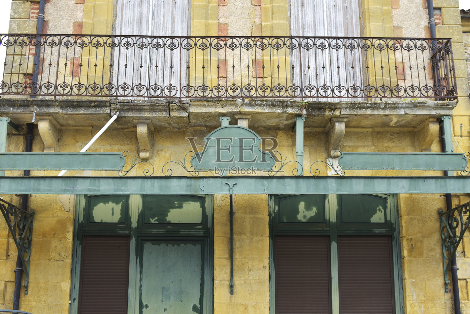 废弃的商店照片摄影图片