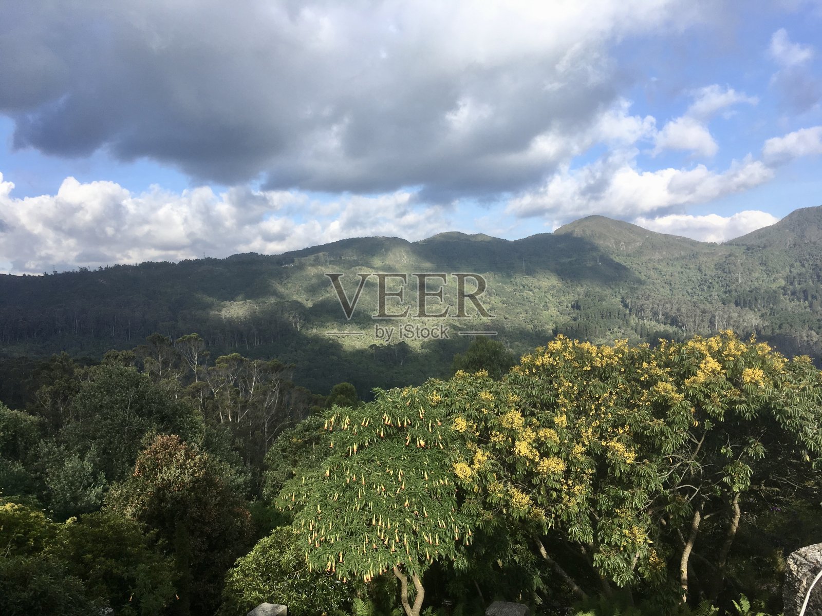 蒙特塞拉特的安第斯山脉照片摄影图片