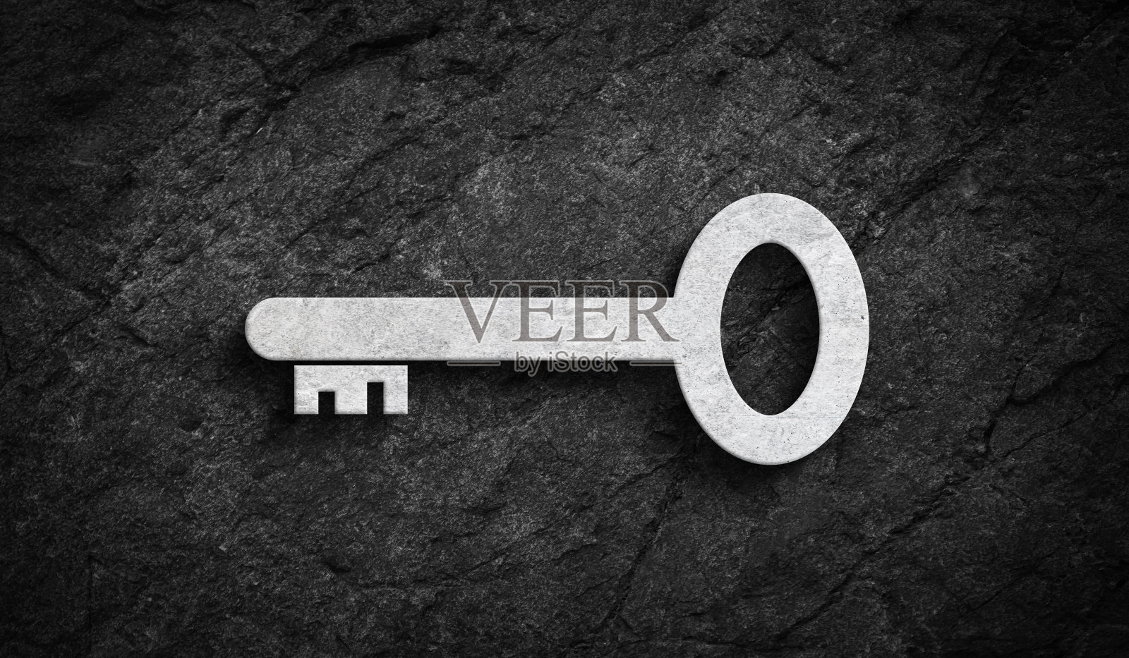 经典的关键符号石墙背景照片摄影图片