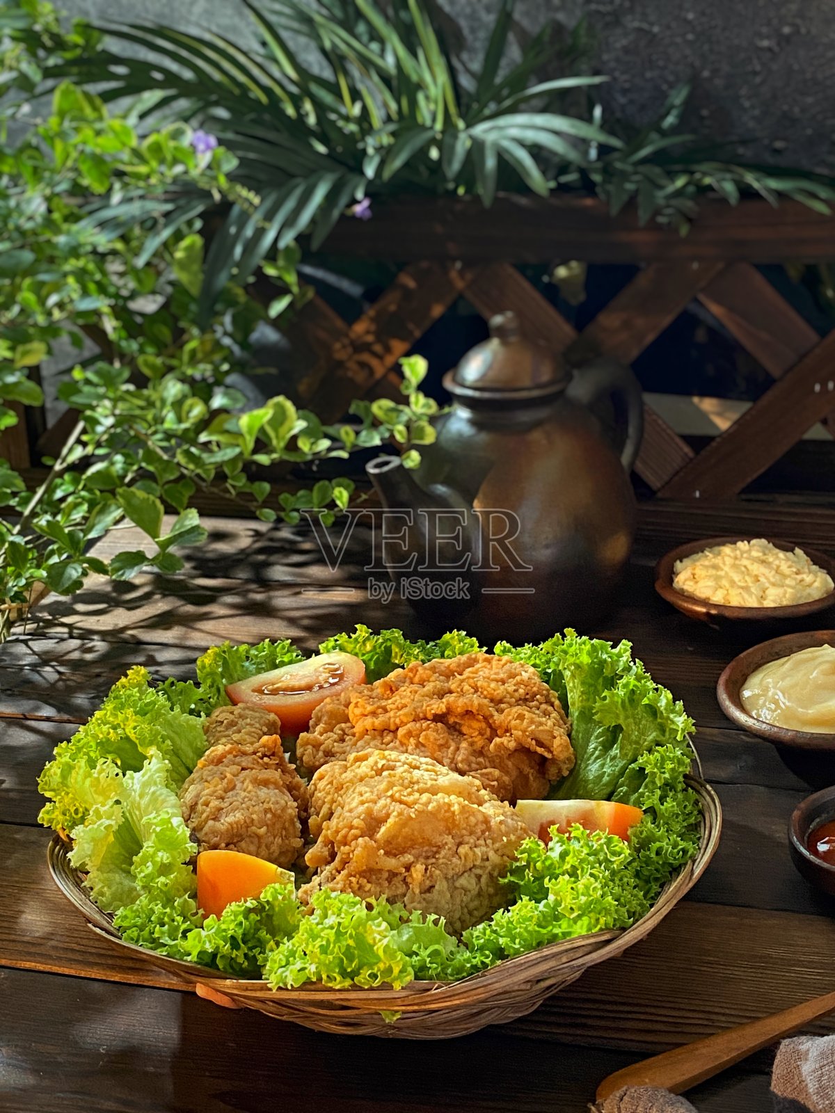 炸鸡照片摄影图片