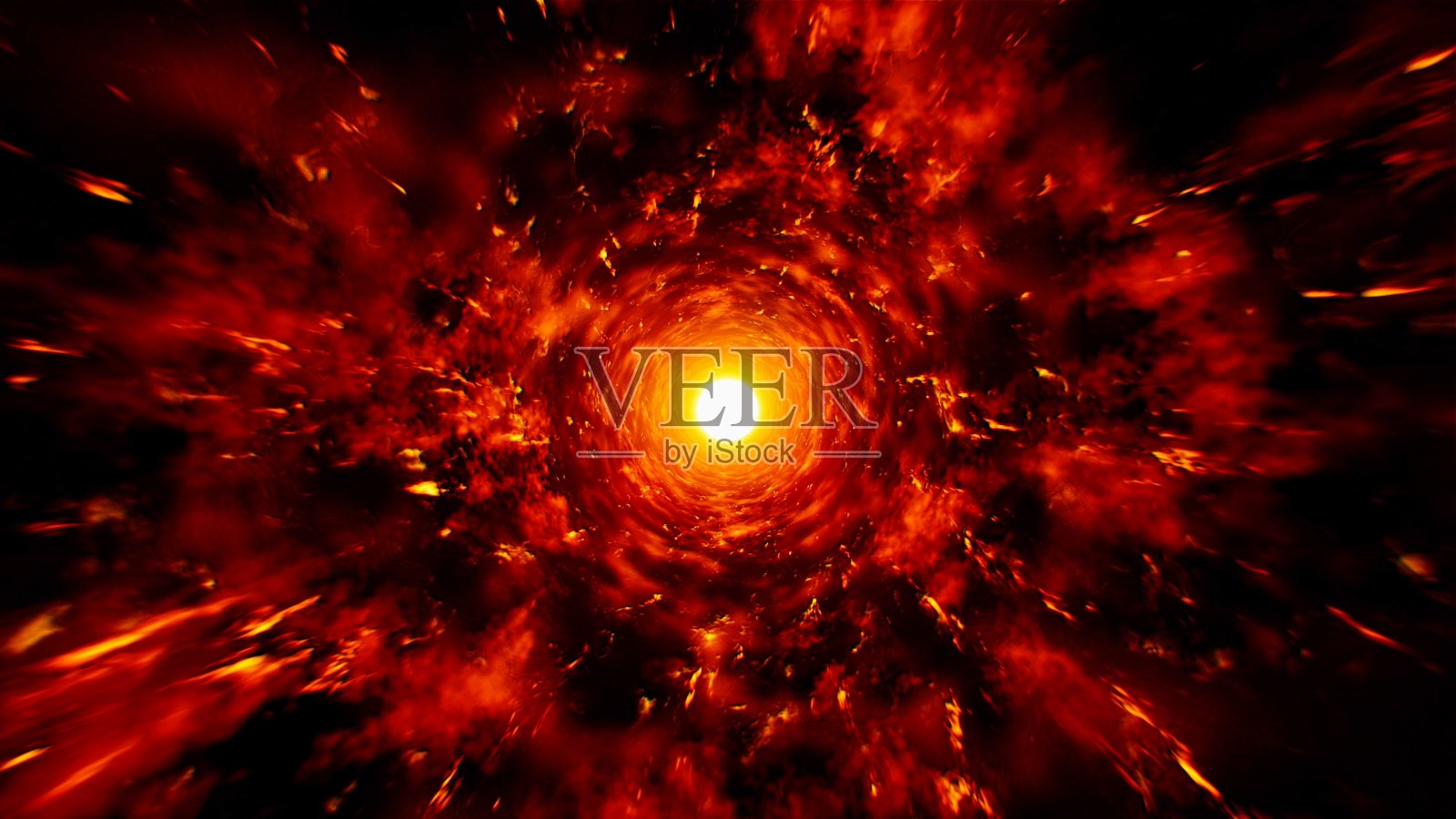 燃烧的火焰在夜空中爆炸照片摄影图片