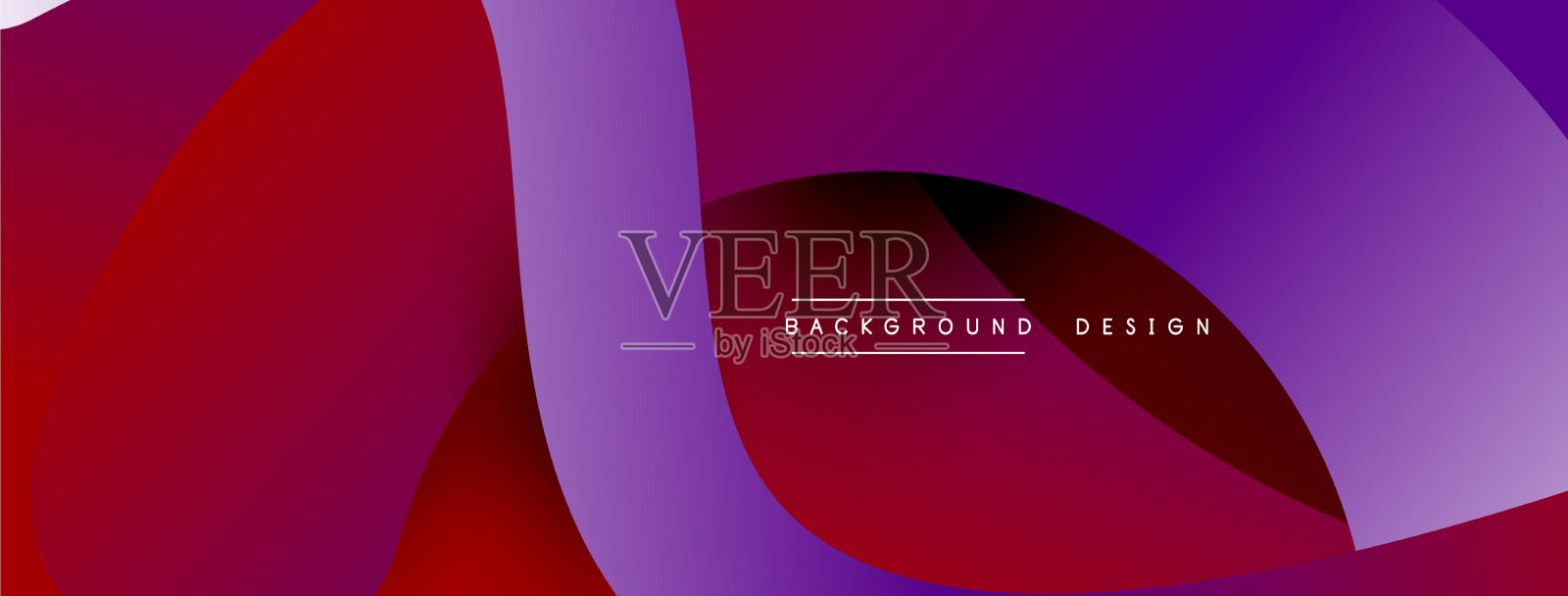 抽象交叠线和圆几何插画图片素材