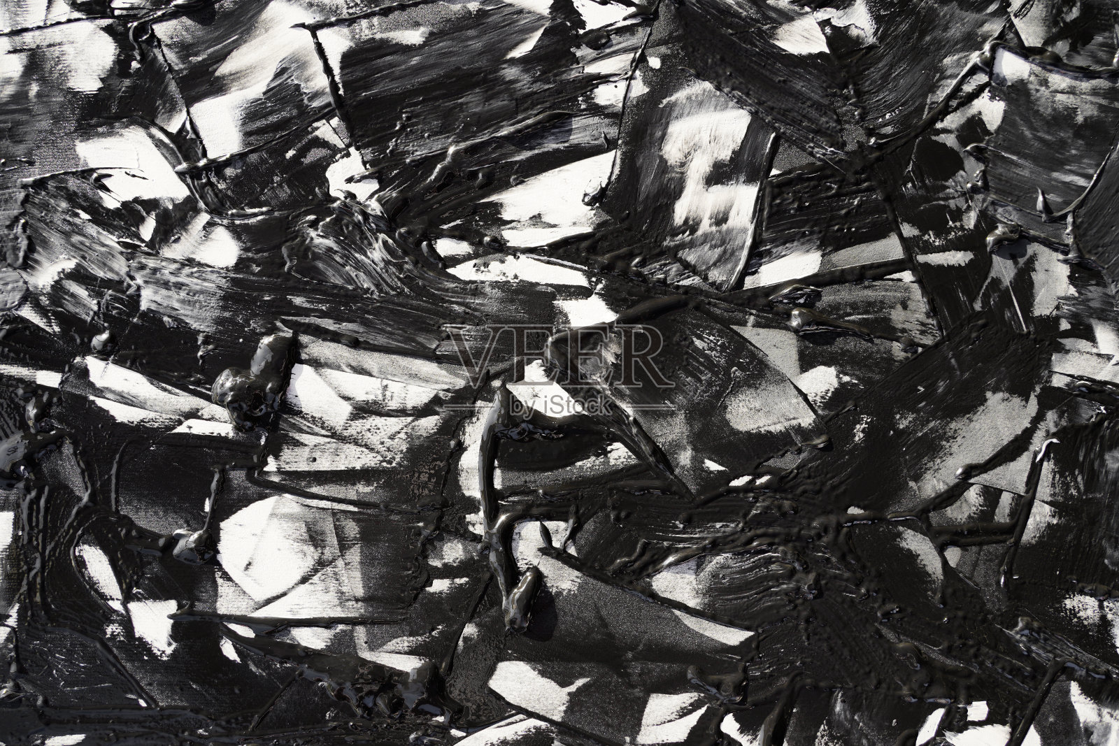 垃圾黑色和白色油漆笔刷描边背景照片摄影图片