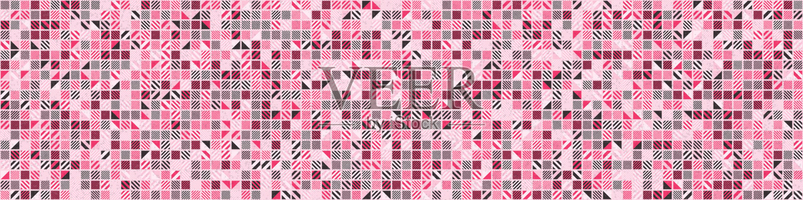 抽象几何图形生成计算艺术插图插画图片素材