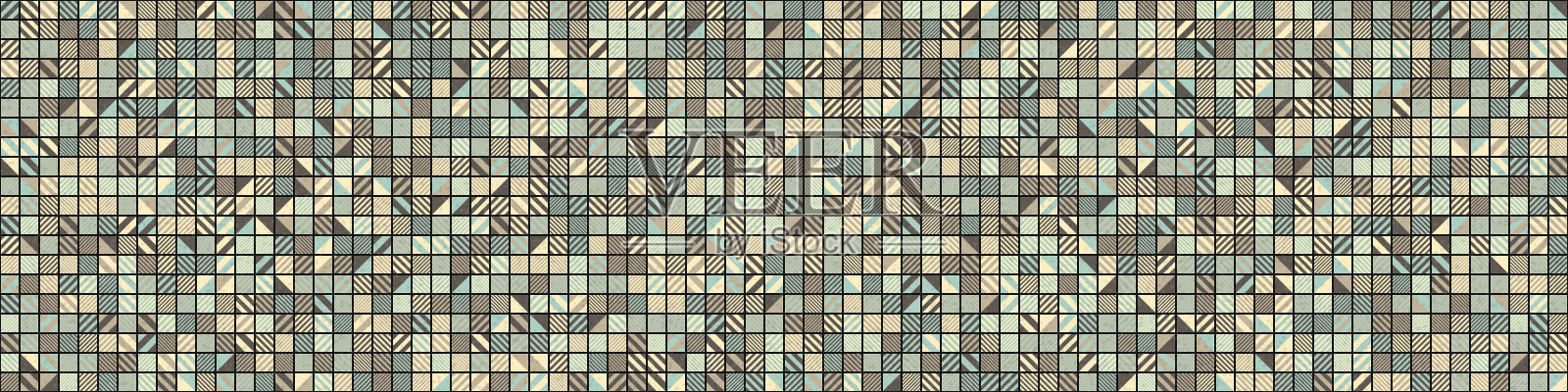 抽象几何图形生成计算艺术插图插画图片素材