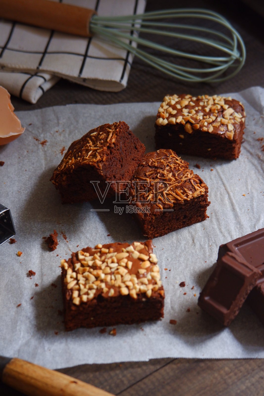 片布朗尼照片摄影图片