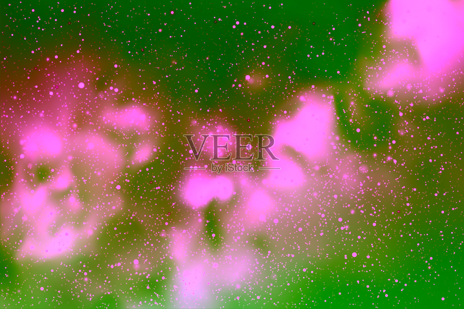 夜晚的星空插画图片素材