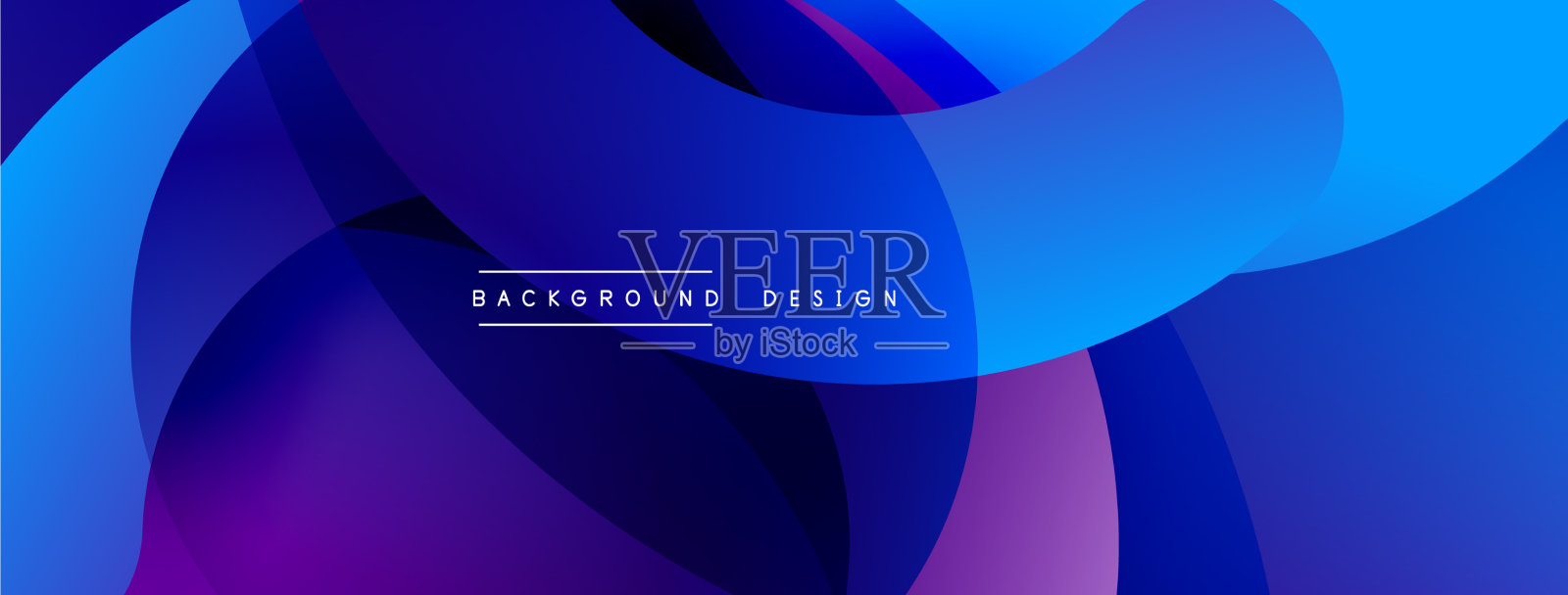 抽象交叠线和圆几何插画图片素材