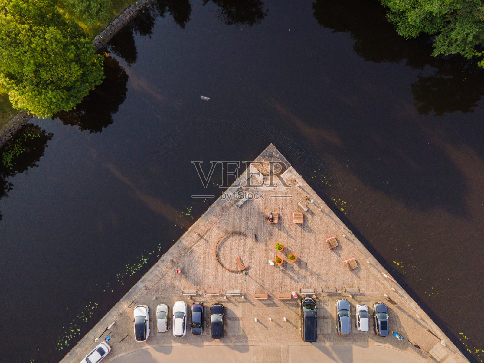 瑞典哥德堡城市航拍照片摄影图片