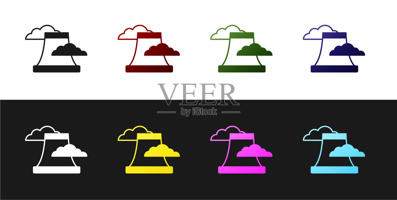 将核电站图标设为“隔离”图标素材