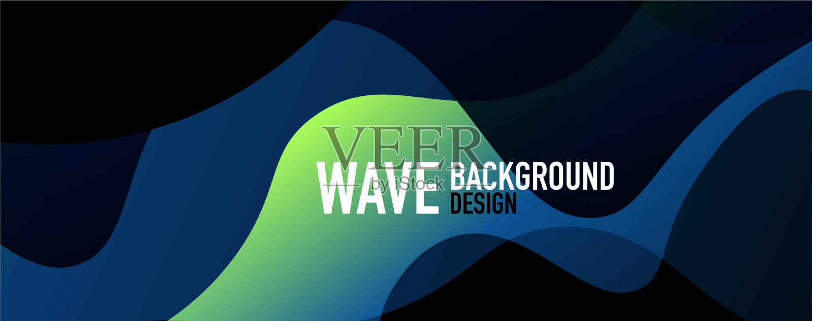 抽象背景-闪亮的流体梯度和插画图片素材