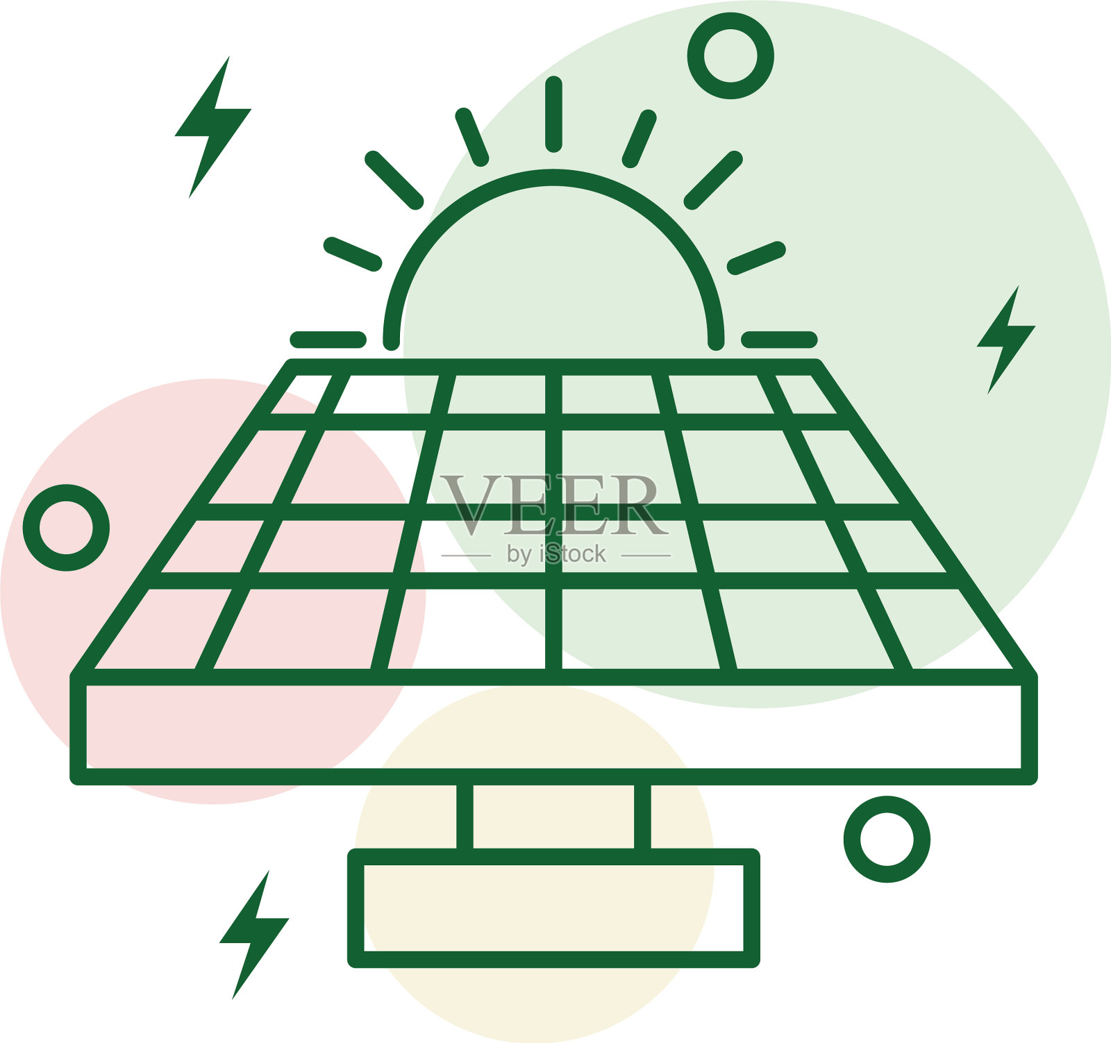 面板太阳能设计元素图片