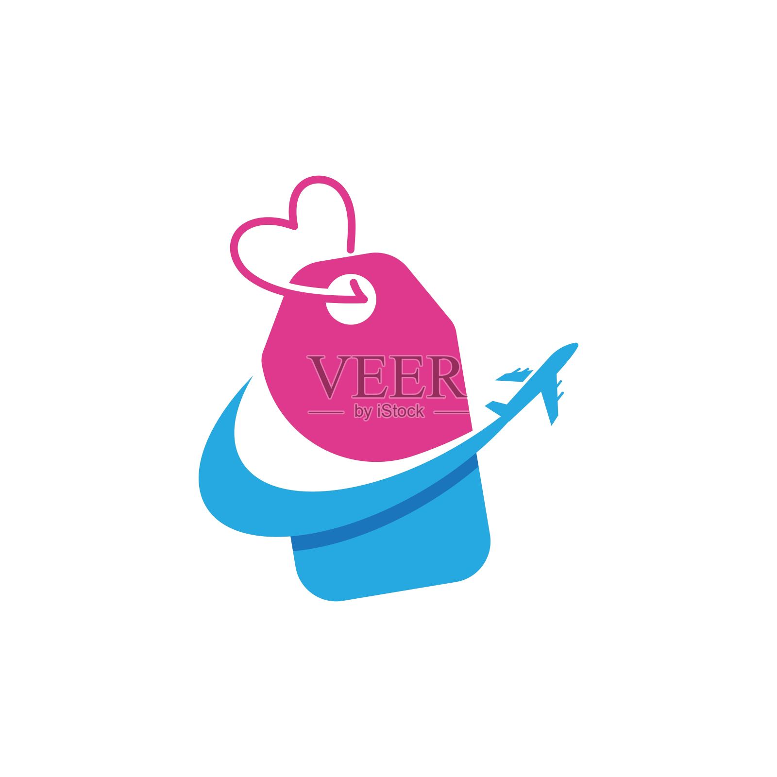 飞机图标矢量插图设计插画图片素材