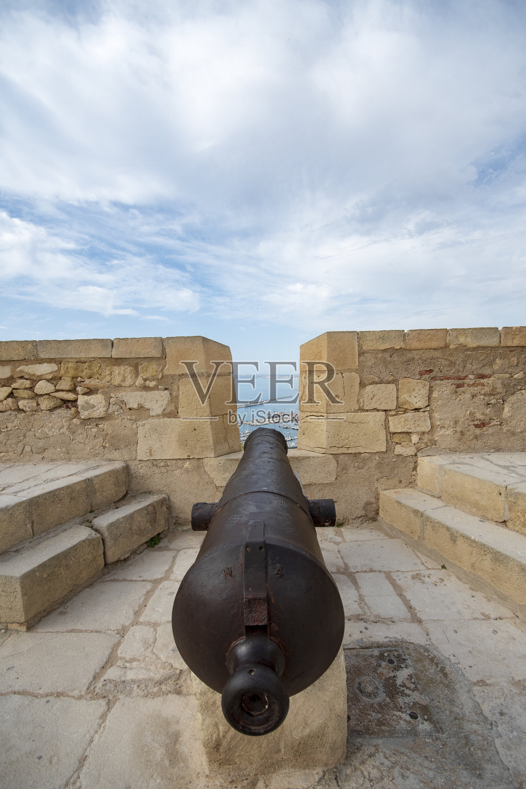 阿利坎特的风景。照片摄影图片
