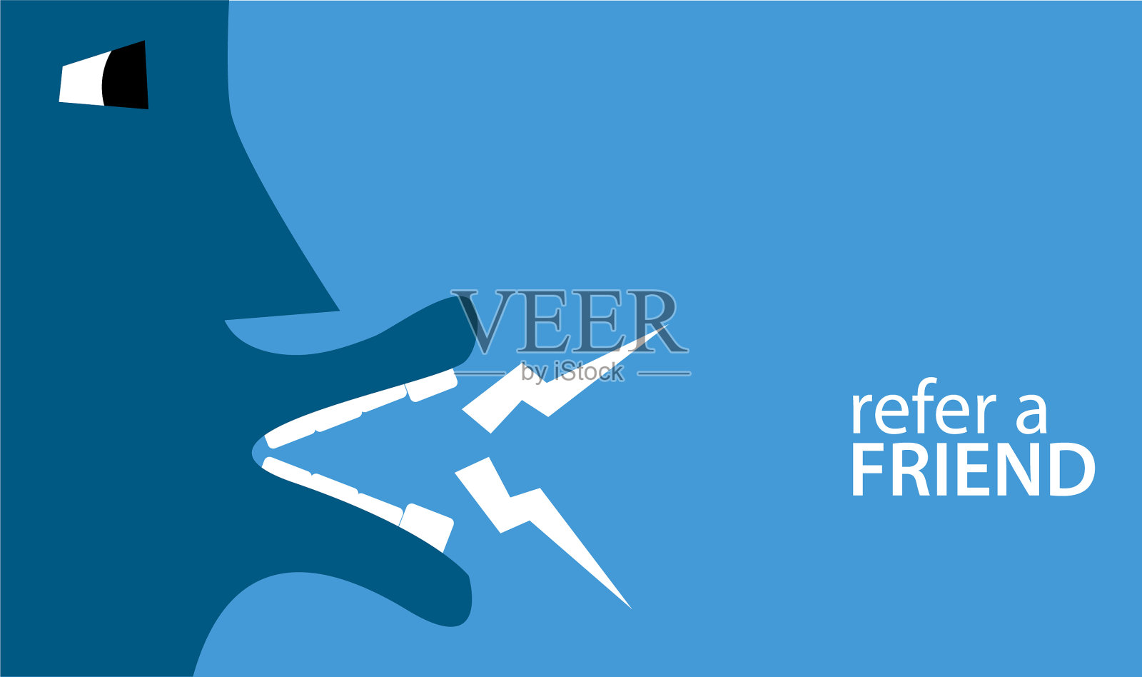 推荐朋友与人插画图片素材