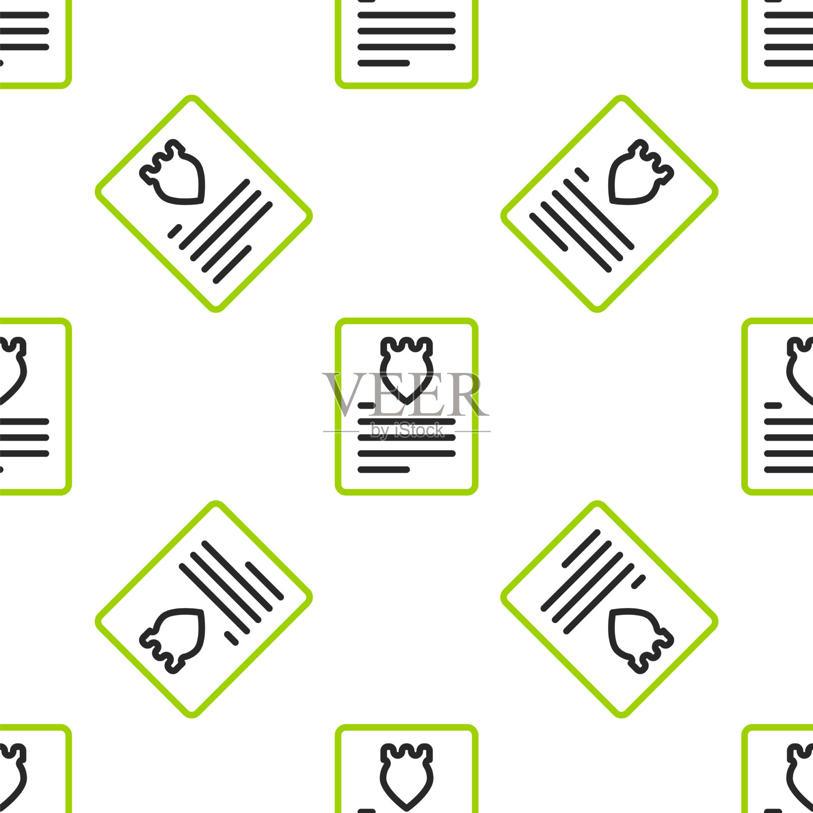 将逮捕令图标隔离开来插画图片素材