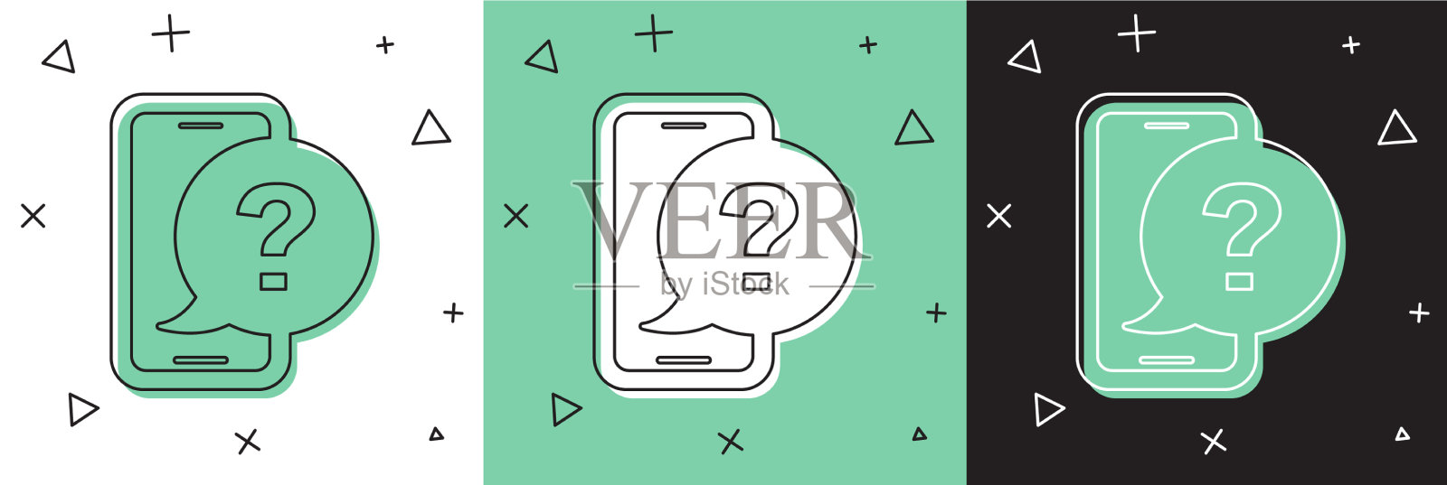 设置电话24小时支持图标隔离图标素材