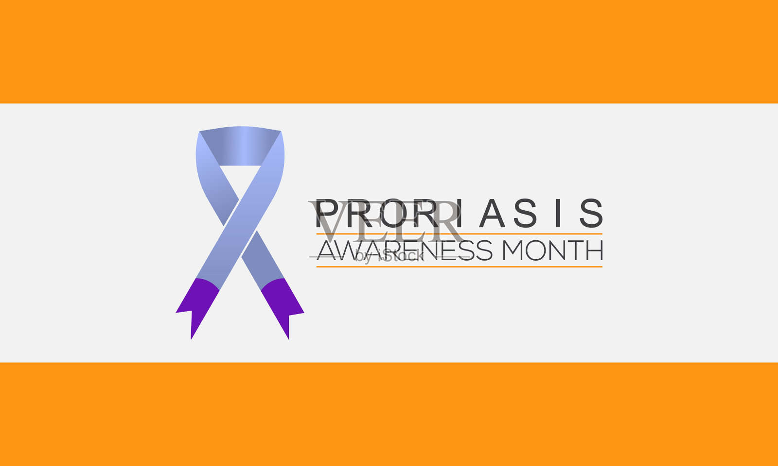 牛皮癣宣传月横幅模板插画图片素材