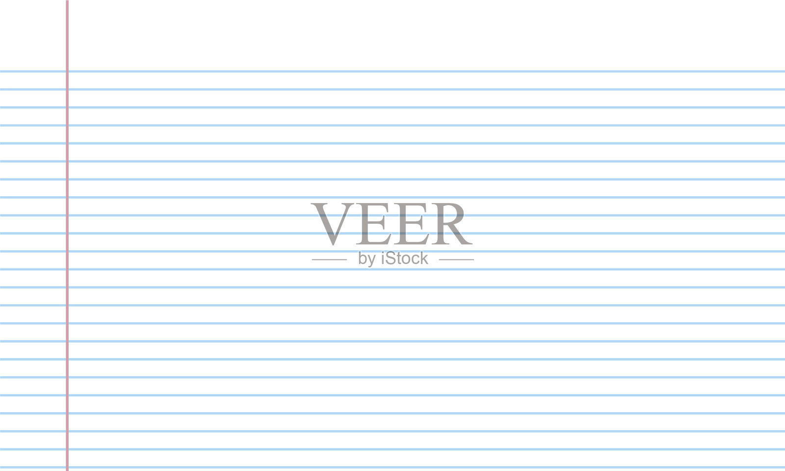 空白作业本和空白作业本背回插画图片素材