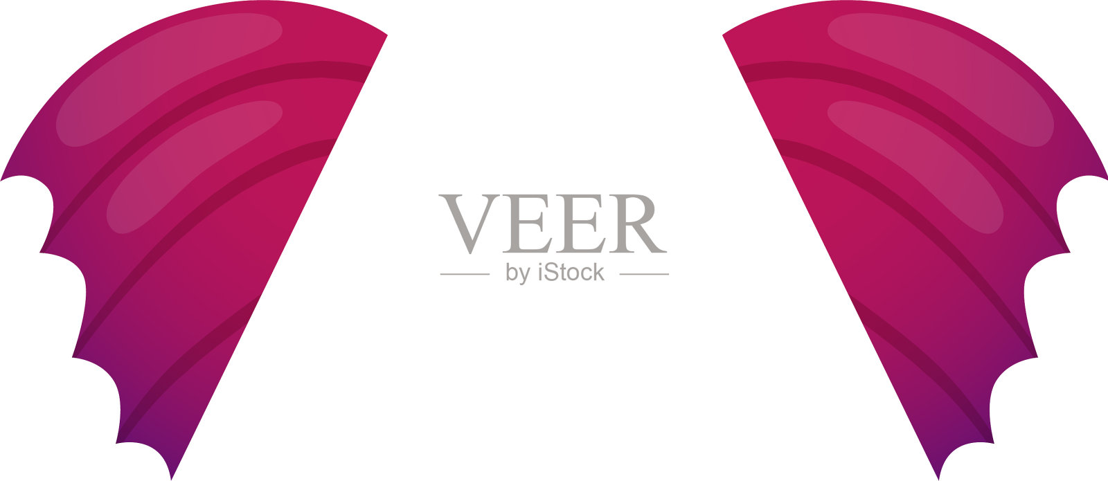 卡通怪兽耳朵插画图片素材