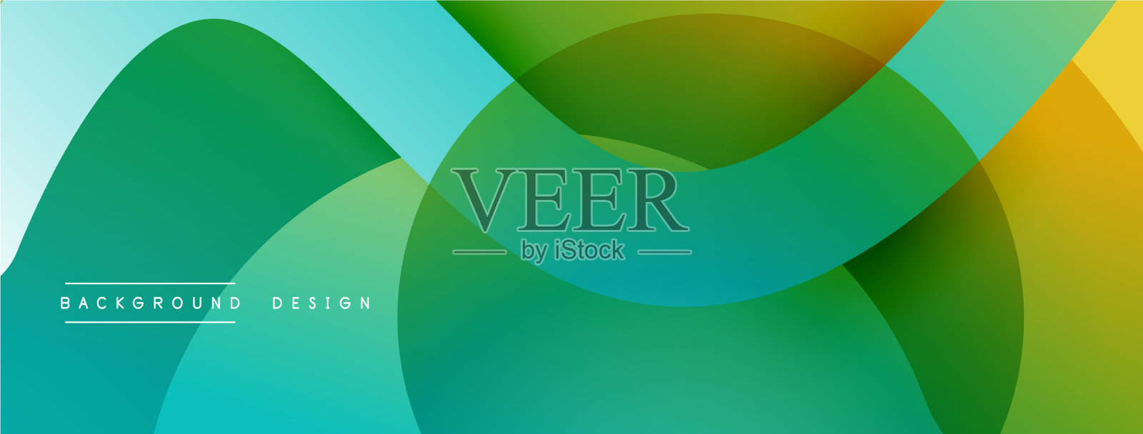 抽象交叠线和圆几何插画图片素材