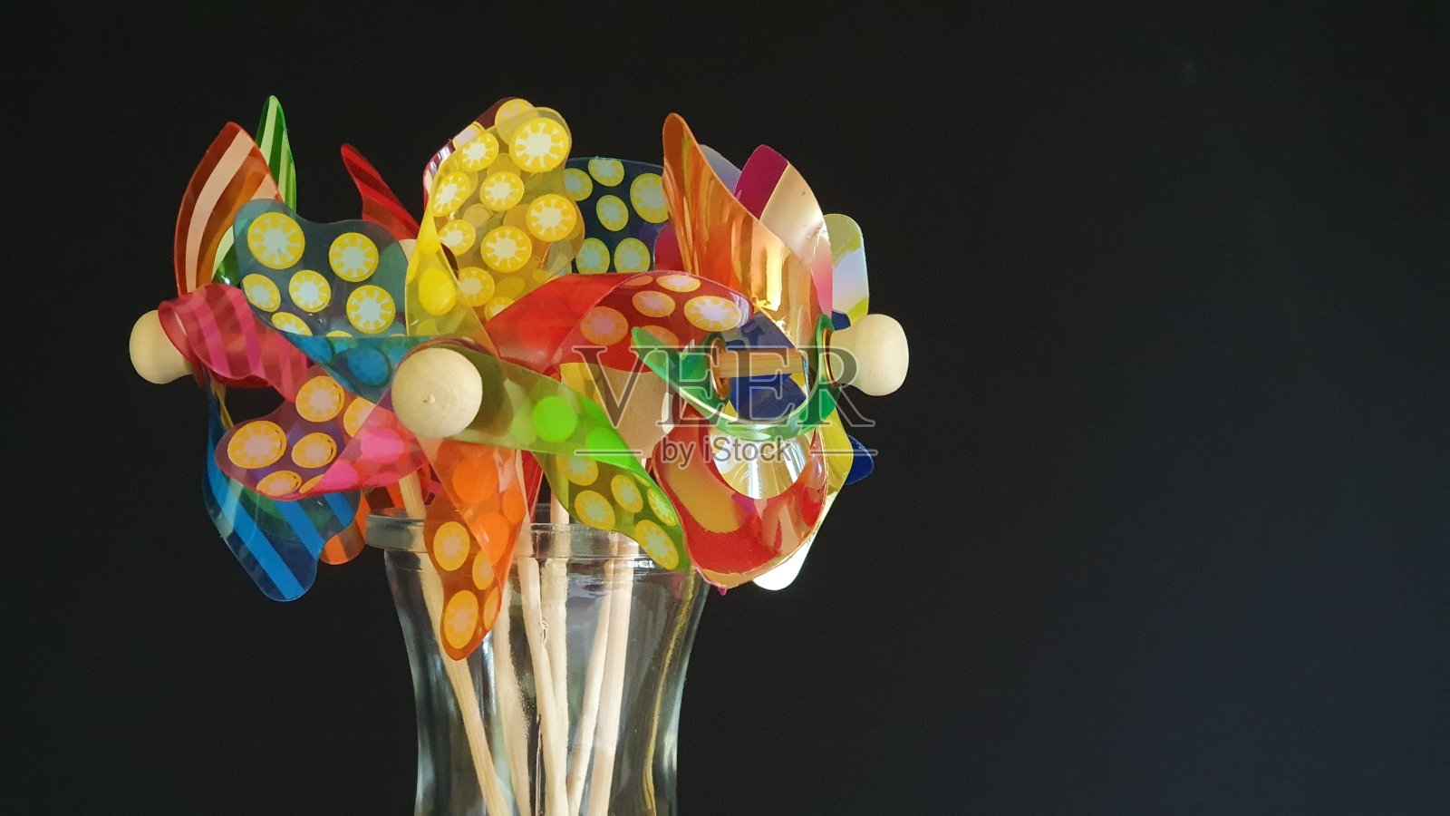 玩具风车照片摄影图片