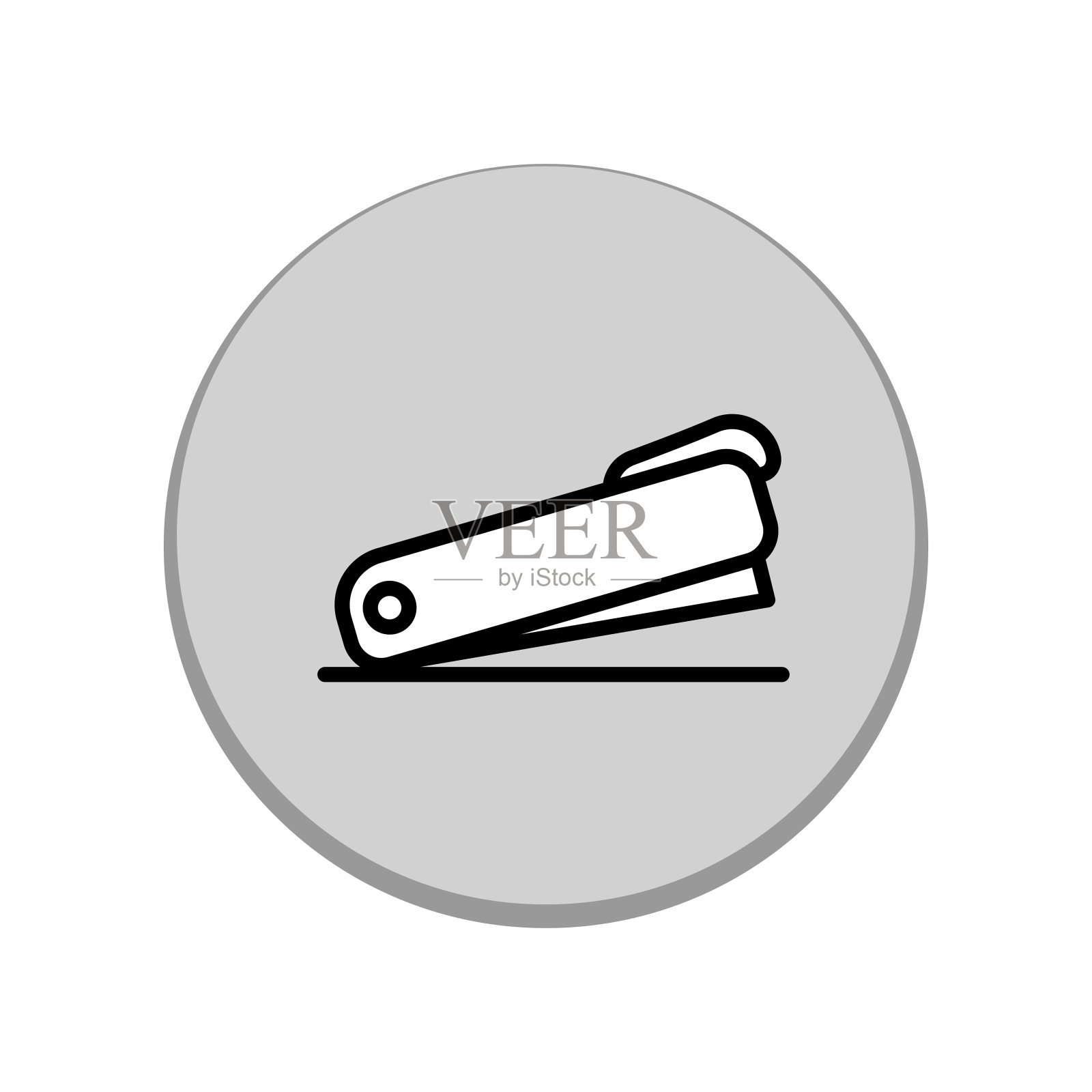 叉车插画图片素材