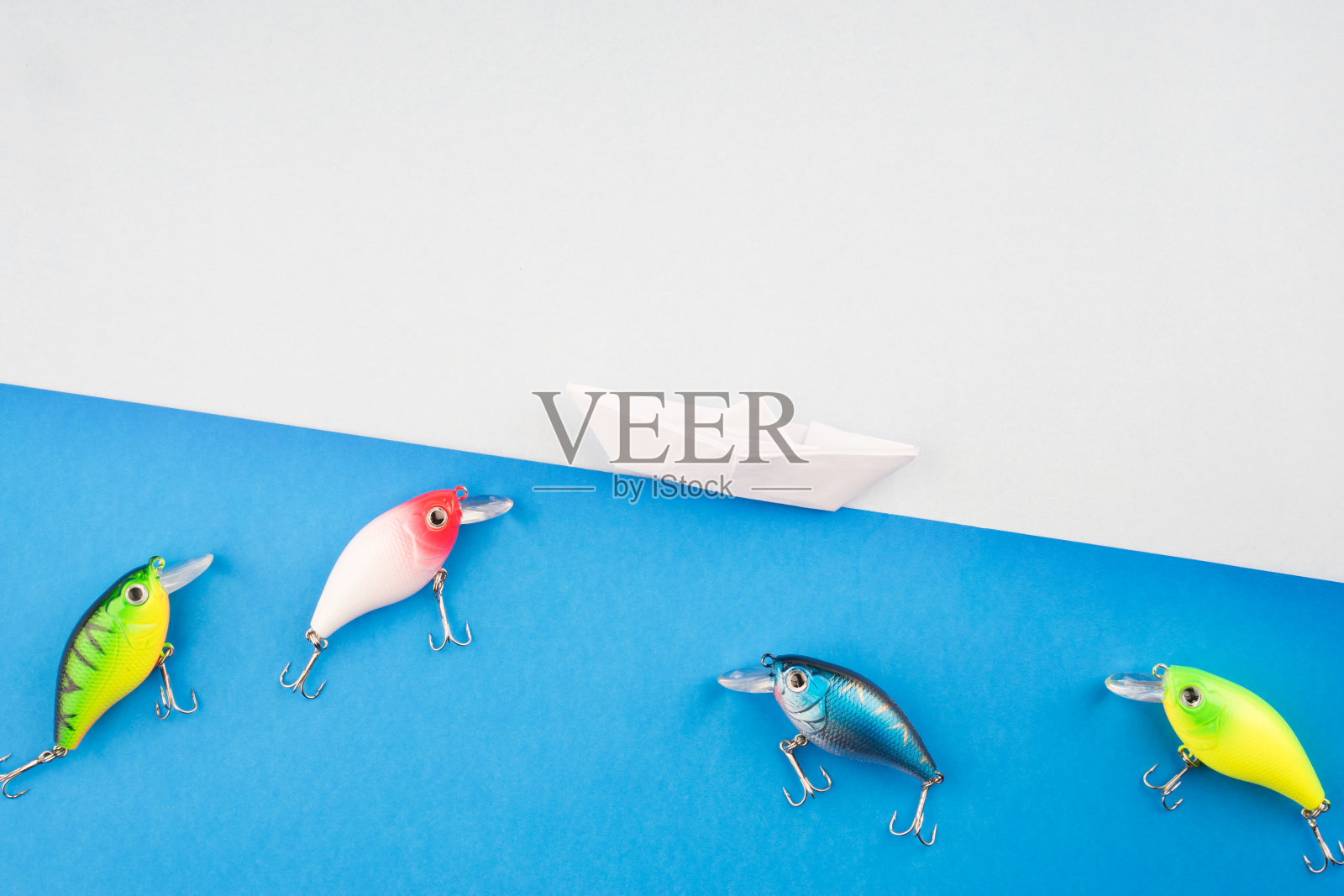 钓鱼的概念照片摄影图片