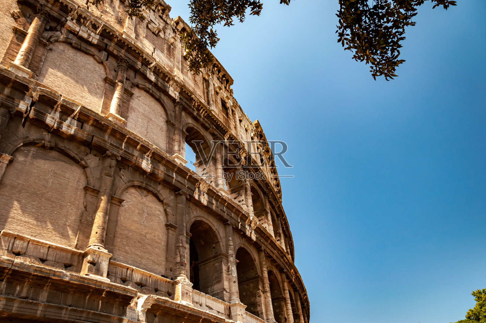 意大利罗马的罗马斗兽场照片摄影图片