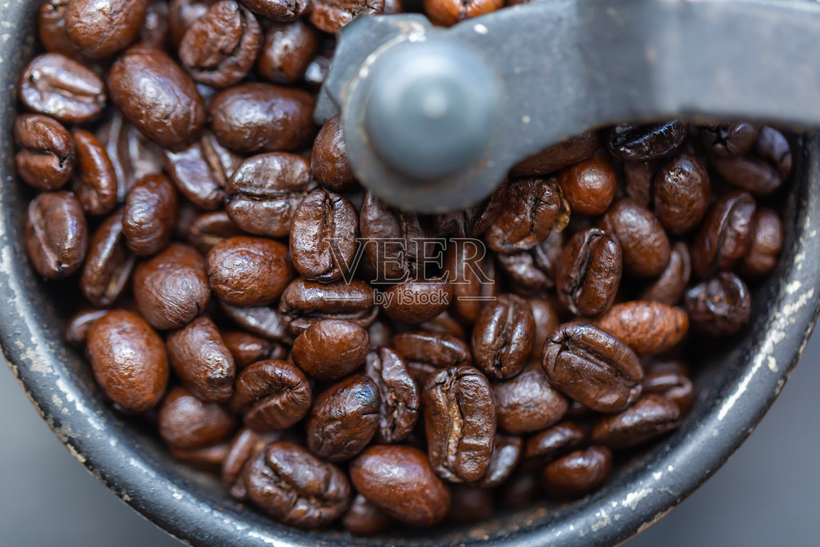 深焙咖啡豆照片摄影图片