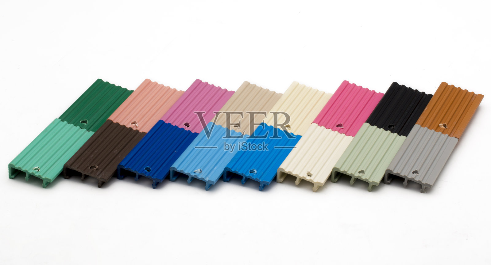 乙烯基栅栏侧面隔离在白色照片摄影图片