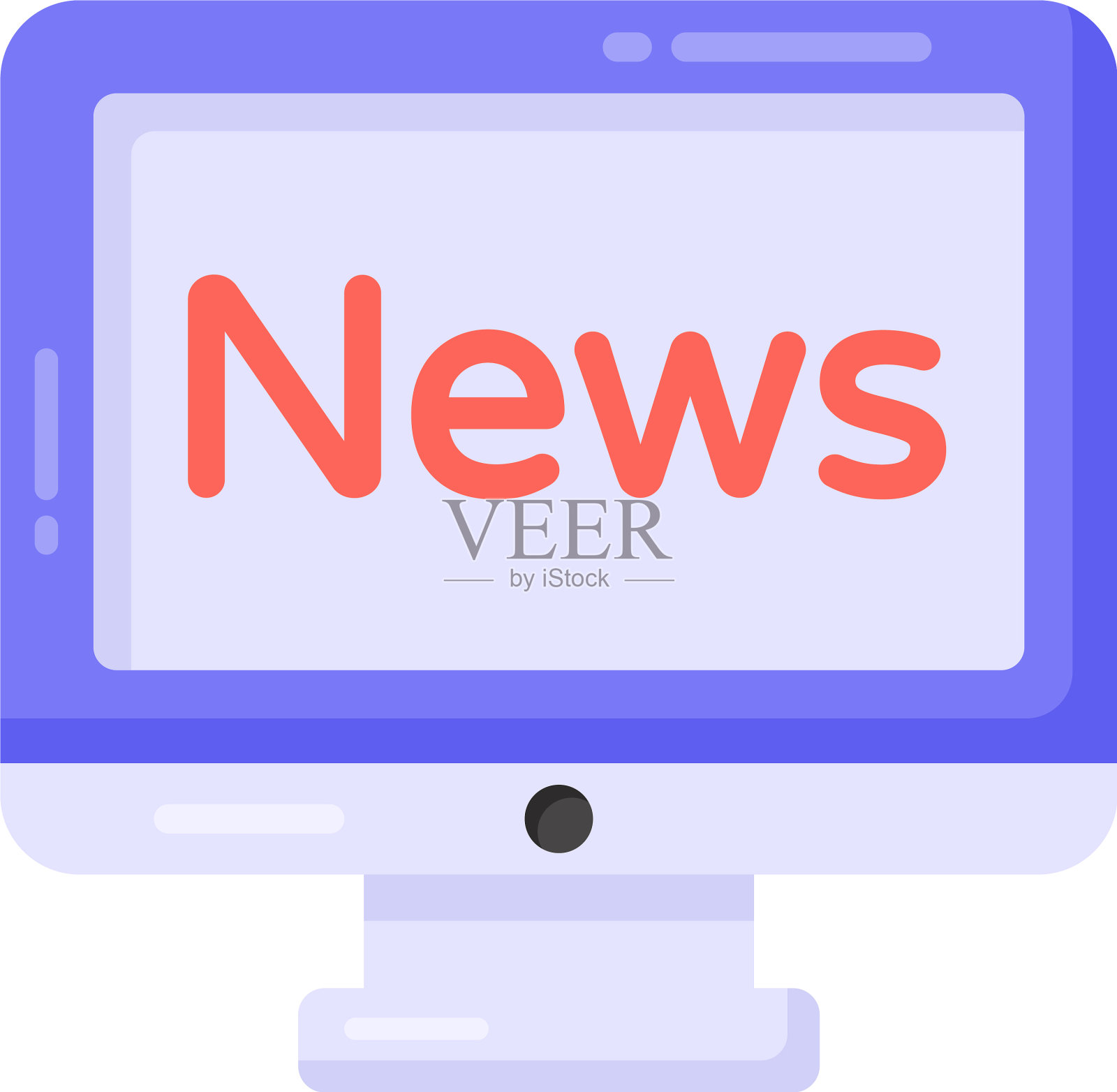 在线新闻插画图片素材