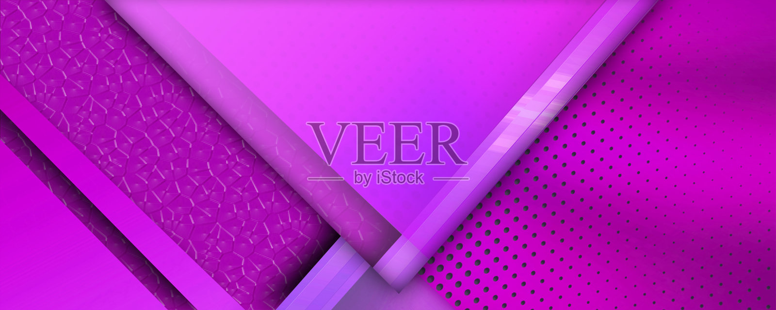 抽象粉红色技术背景与线和点。现代广告设计。照片摄影图片