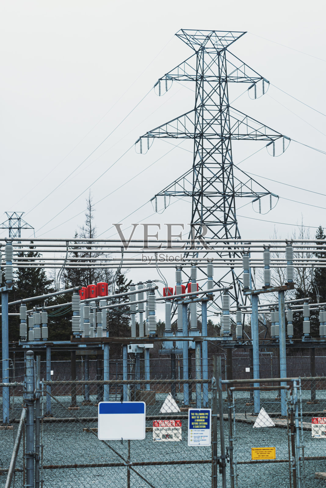 电力变电站照片摄影图片