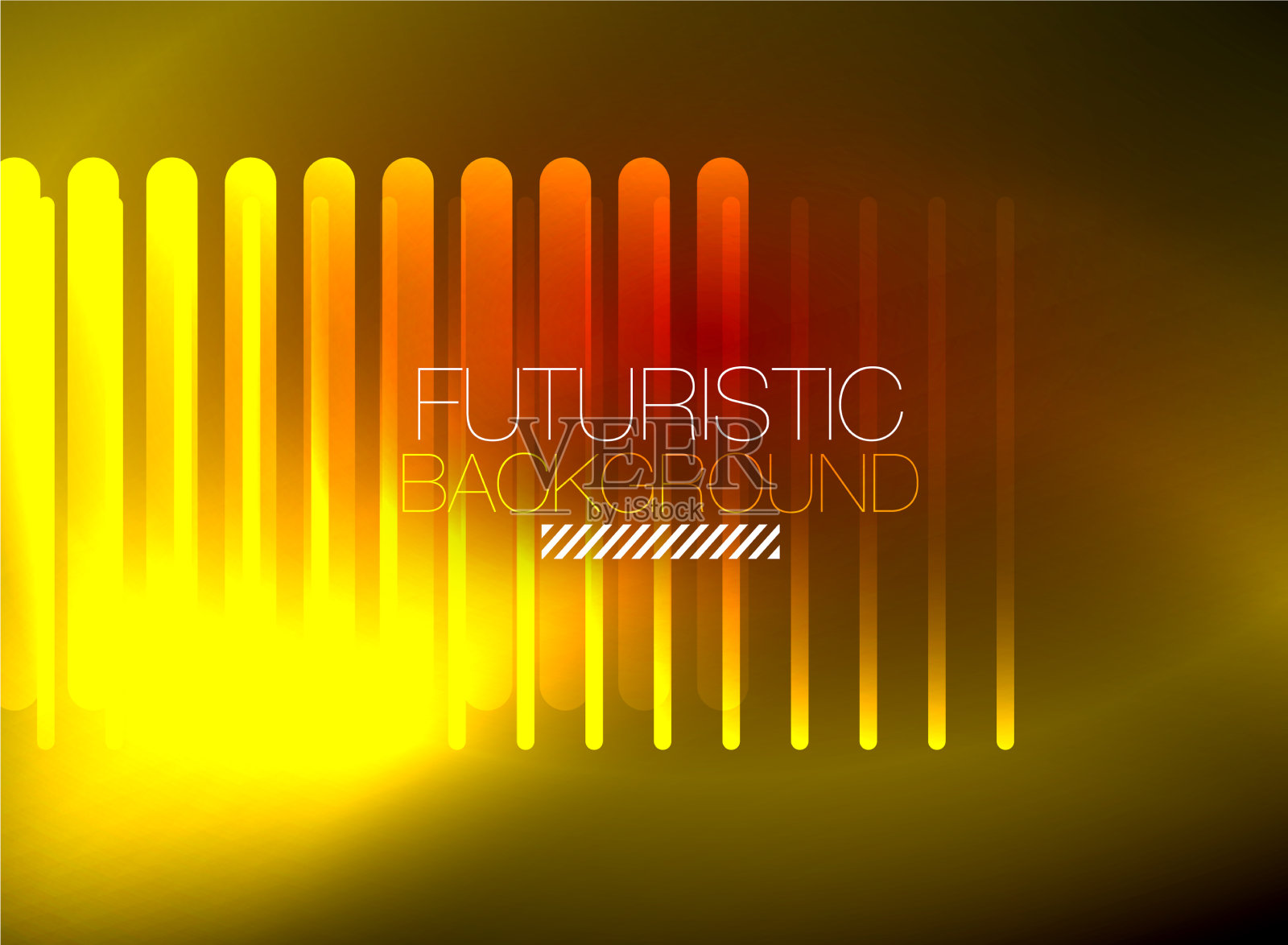 明亮的霓虹灯色彩技术抽象背景插画图片素材