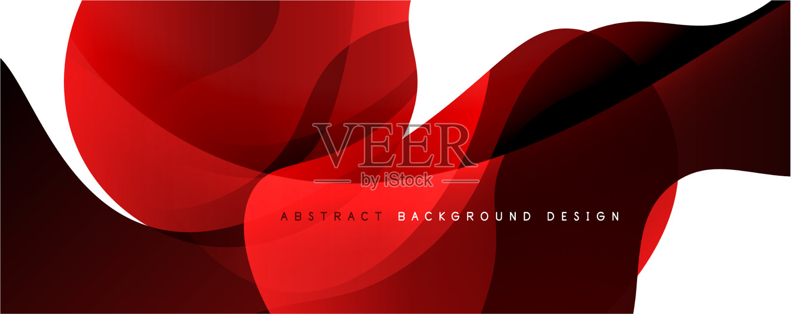 时尚简单的流体颜色梯度抽象插画图片素材